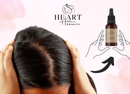 Heartfelt Solutions: Alopecia Hair Growth Oil by Heart Hair Beauty