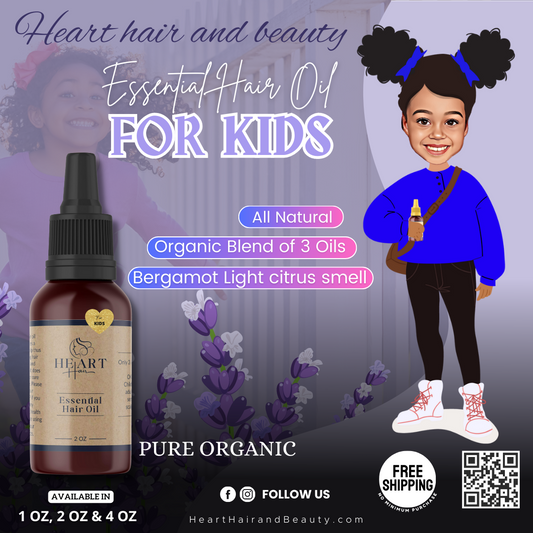 Unlocking the Secret to Silky Strands with A Hair Oil  Made Just for Kids