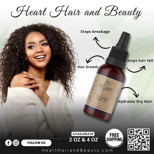 Heart Hair & Beauty LLC Introduces Hair Growth Oil, Organic Beauty Brand for Shipment to The United Kingdom